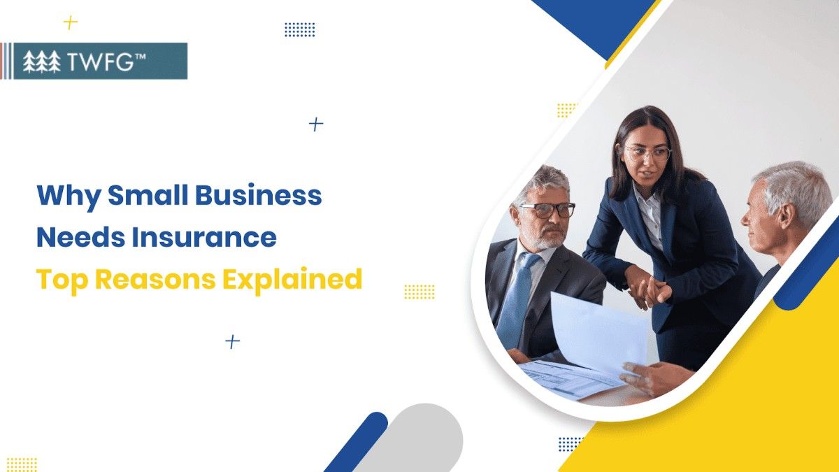 why small business needs insurance banner
