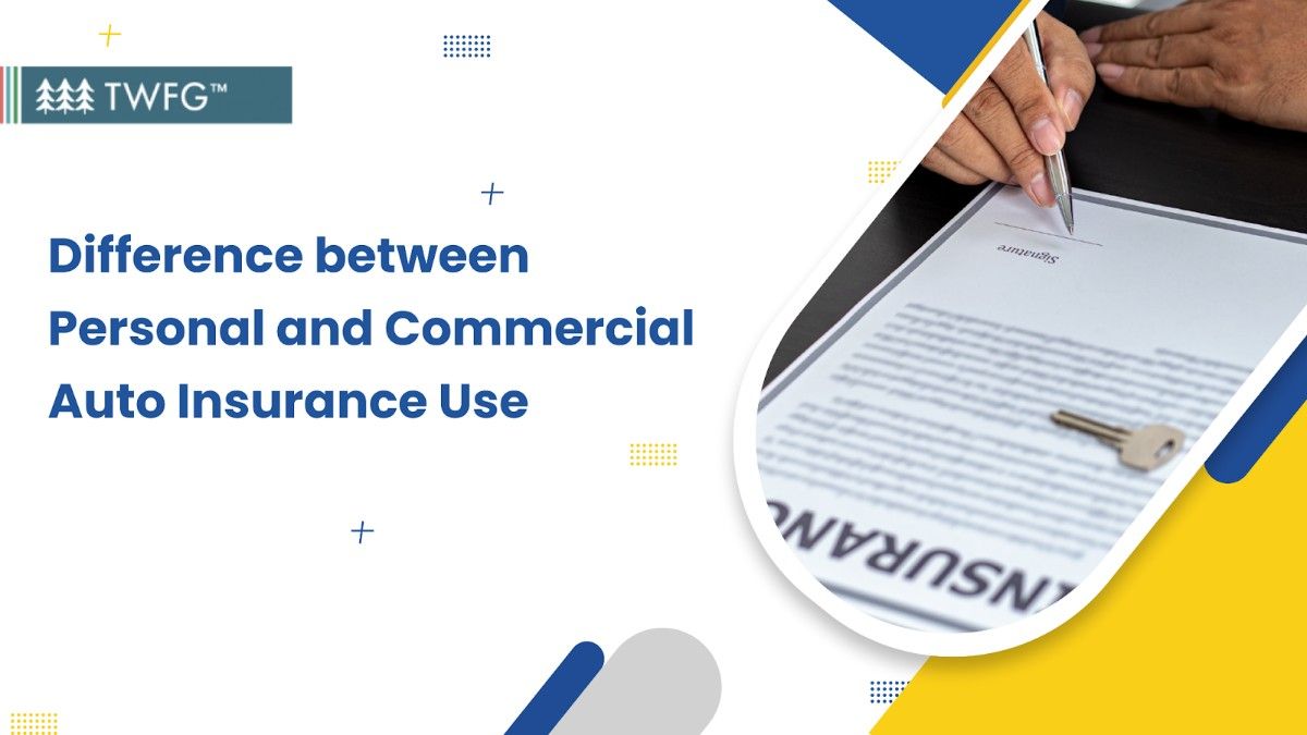 difference between personal and commercial auto insurance banner